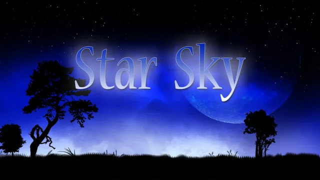 Star Sky 封面