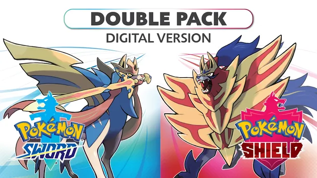 Pokémon Sword and Pokémon Shield Double Pack Digital Version 封面