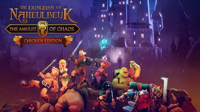 The Dungeon of Naheulbeuk: The Amulet of Chaos - Chicken Edition 封面