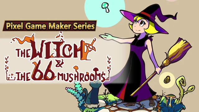Pixel Game Maker Series The Witch and The 66 Mushrooms 封面
