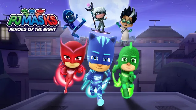 PJ MASKS: HERÓIS DA NOITE 封面
