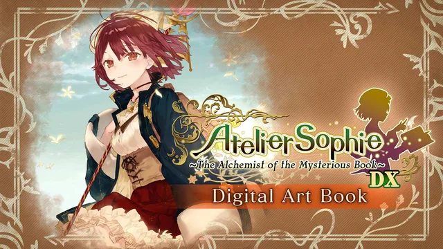 Atelier Sophie: The Alchemist of the Mysterious Book DX Digital Art Book 封面