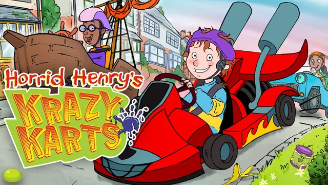 Horrid Henry's Krazy Karts 封面
