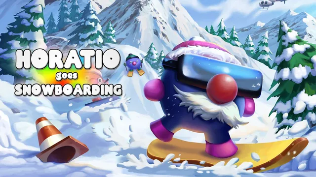Horatio Goes Snowboarding 封面