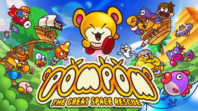 Pompom: O Grande Resgate Espacial 封面