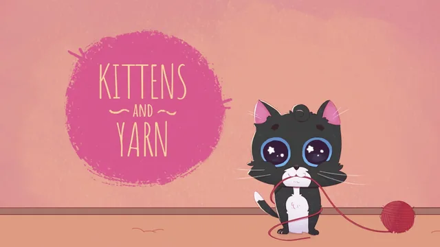 Kittens and Yarn 封面