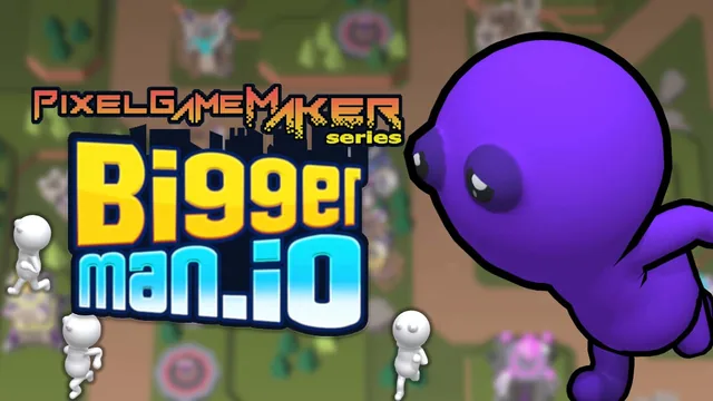 Pixel Game Maker Series Biggerman.io 封面