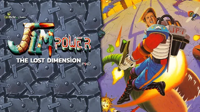 QUByte Classics: Jim Power: The Lost Dimension by PIKO 封面