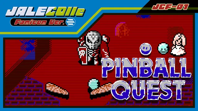 JALECOlle Famicom Ver. Pinball Quest 封面