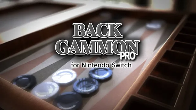 BACKGAMMON PRO for Nintendo Switch 封面