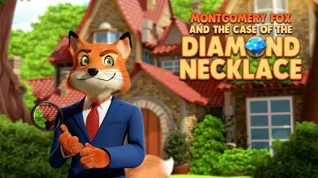 Montgomery Fox And The Case Of The Diamond Necklace 封面