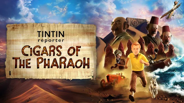 Tintin Reporter - Cigars of the Pharaoh 封面