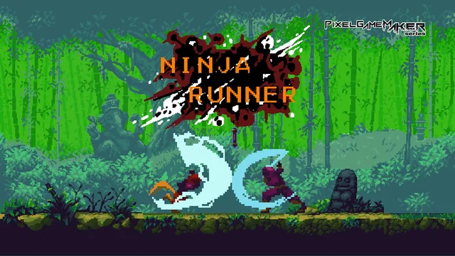Pixel Game Maker Series Ninja Runner 封面