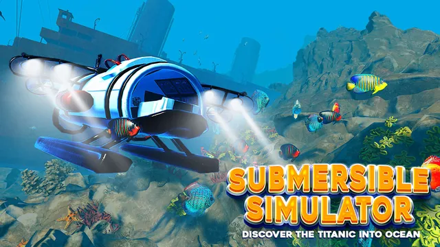 Submersible Simulator - Discover the Titanic into Ocean 封面