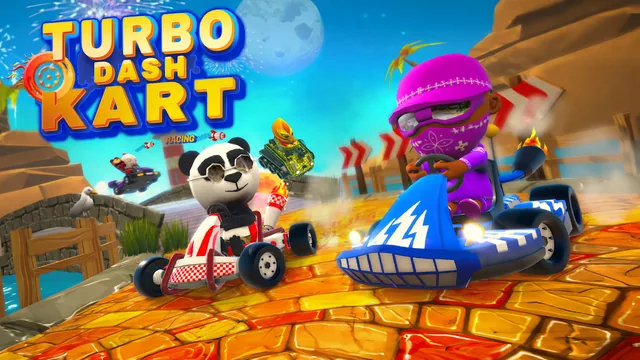 Turbo Dash Kart Racing 封面