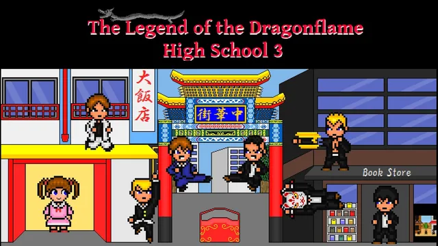 The Legend of the Dragonflame High School 3 封面