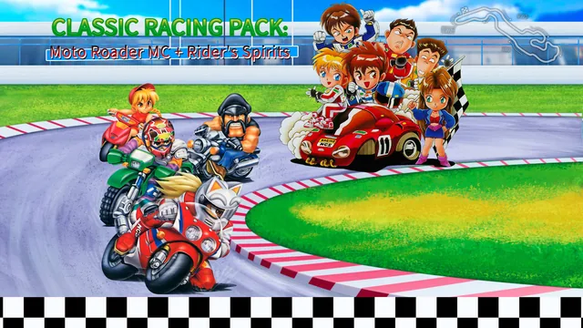 Classic Racing Pack: Moto Roader MC + Rider's Spirits 封面