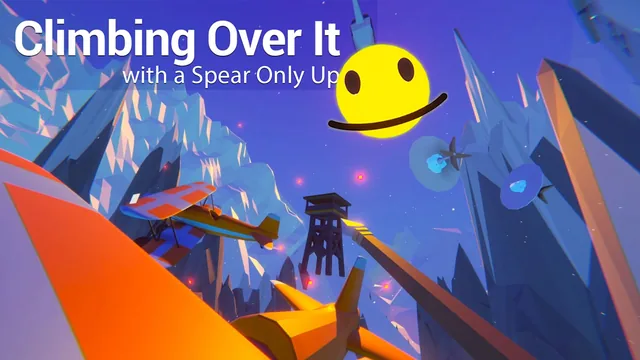 Climbing Over It with a Spear Only Up 封面