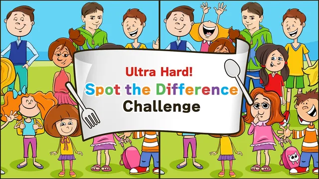 Ultra Hard! Spot the Difference Challenge 封面