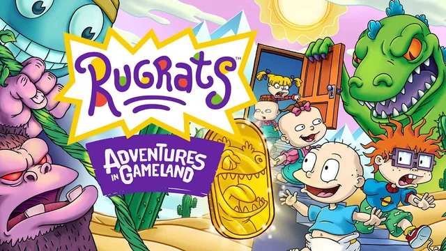 Rugrats: Adventures in Gameland 封面