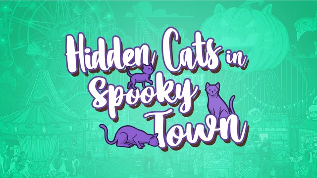 Hidden Cats in Spooky Town 封面
