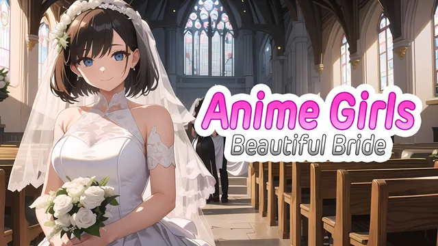 Anime Girls: Beautiful Bride 封面