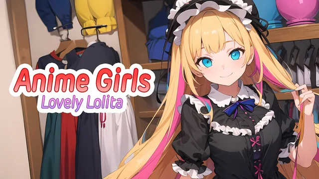 Anime Girls: Lovely Lolita 封面