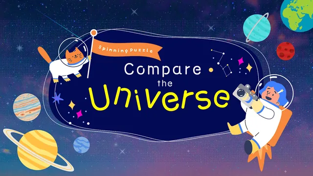 Spinning Puzzle　Compare the Universe 封面