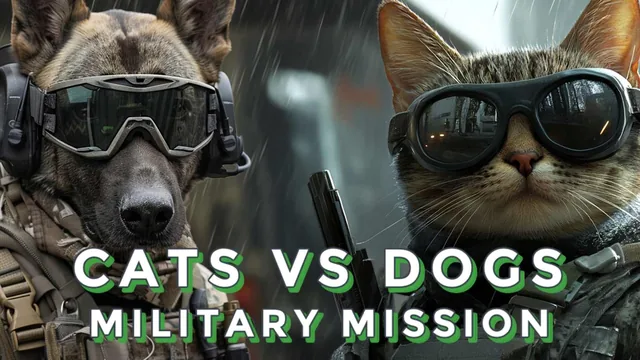 Cats VS Dogs Military Mission 封面