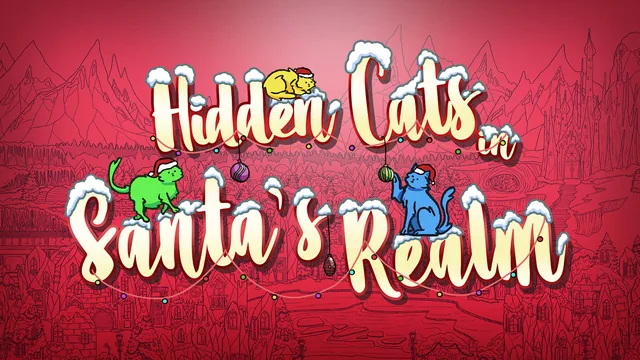 Hidden Cats in Santa's Realm 封面