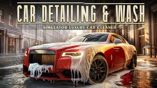 Car Detailing & Wash Simulator : Luxury Car Cleaner 封面