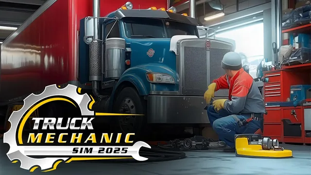 Truck Mechanic Sim 2025 封面