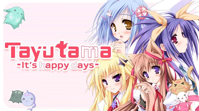 Tayutama:It's happy days 封面