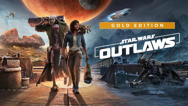 Star Wars Outlaws Edição Gold 封面