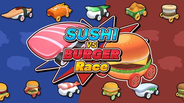 SUSHI vs BURGER Race 封面