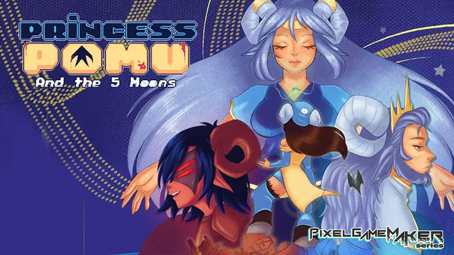 Pixel Game Maker Series Princess Pomu and the 5 Moons 封面