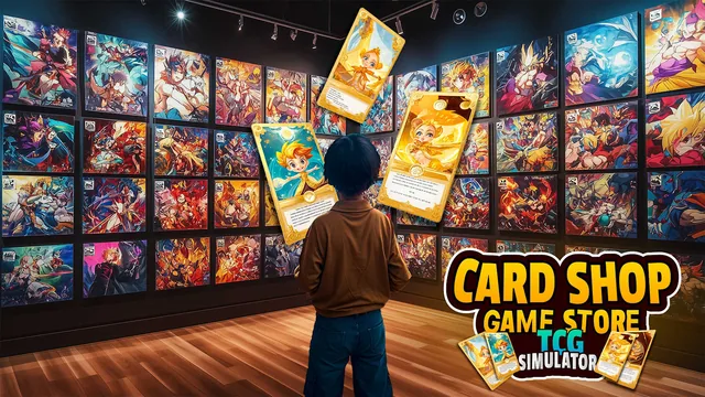 CARD SHOP GAME STORE - TCG SIMULATOR 封面