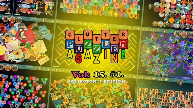 Clutter Puzzle Magazine Vol. 15 No. 1 Collector's Edition 封面