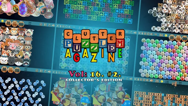 Clutter Puzzle Magazine Vol. 16 No. 2 Collector's Edition 封面