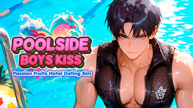 Poolside Boys Kiss: Passion Fruits Hotel Dating Sim 封面