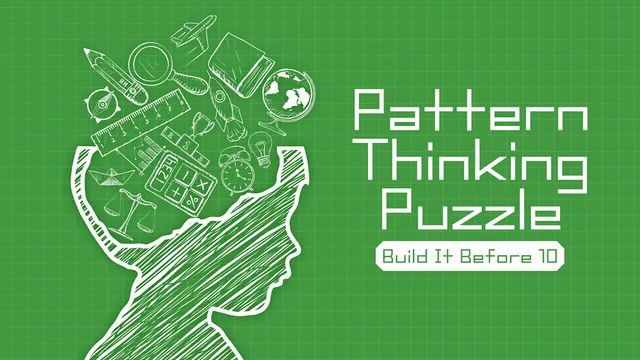 Pattern Thinking Puzzle Build It Before 10 封面