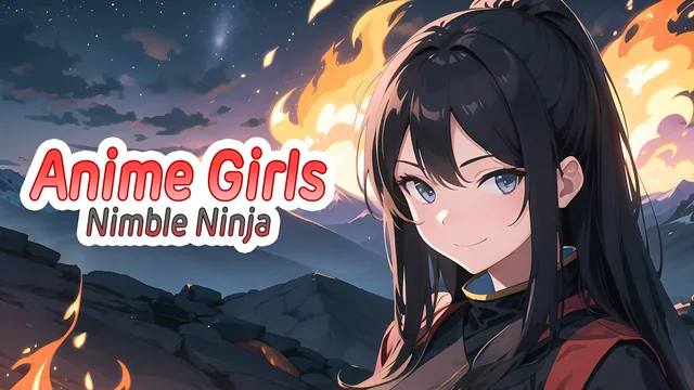 Anime Girls: Nimble Ninja 封面