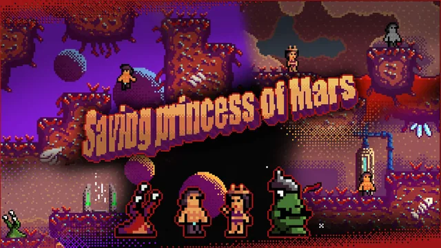 Saving Princess Of Mars 封面