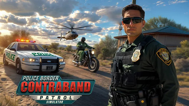 POLICE BORDER CONTRABAND PATROL SIMULATOR 封面