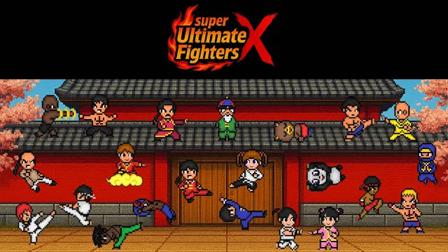 Super Ultimate Fighters X 封面