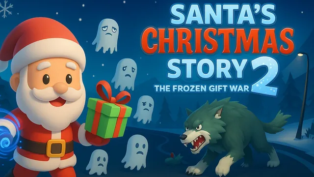 Santa's Christmas Story 2 The Frozen Gift War 封面