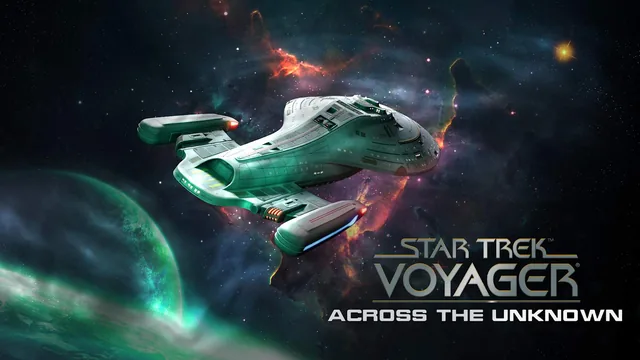 Star Trek: Voyager - Across the Unknown 封面