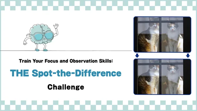 Train Your Focus and Observation Skills: THE Spot-the-Difference Challenge 封面