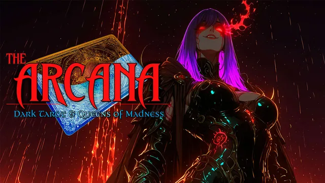 The Arcana: Dark Tarot & Queens of Madness 封面
