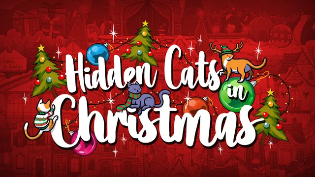 Hidden Cats in Christmas 封面